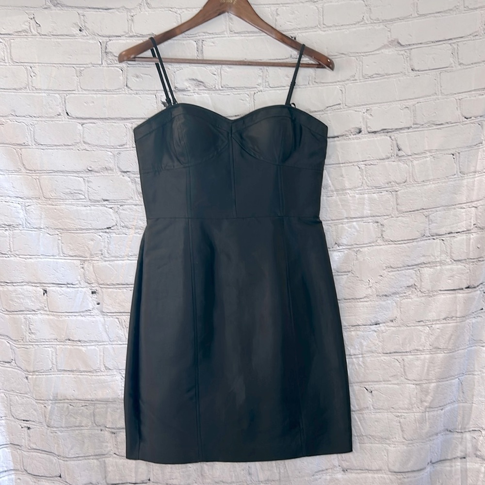 Adrianna Papell Boutique Black Bustier Dress Size 10 Brand New W/Tags